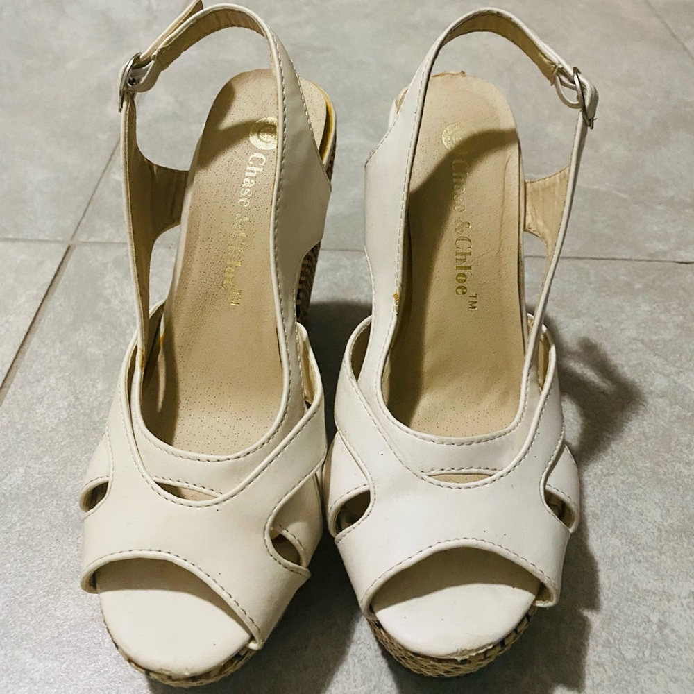 Women’s high Wedge Sandals (Size:5.5)